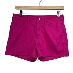 Old Navy Pink High Rise Wow Shorts Womens 12